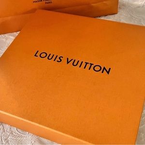 Louis Vuitton box.